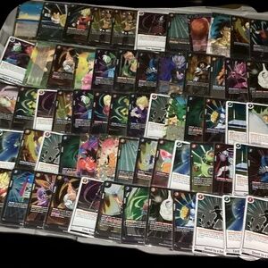 70 Dragon Ball Super Foil card lot of 70 foil cards